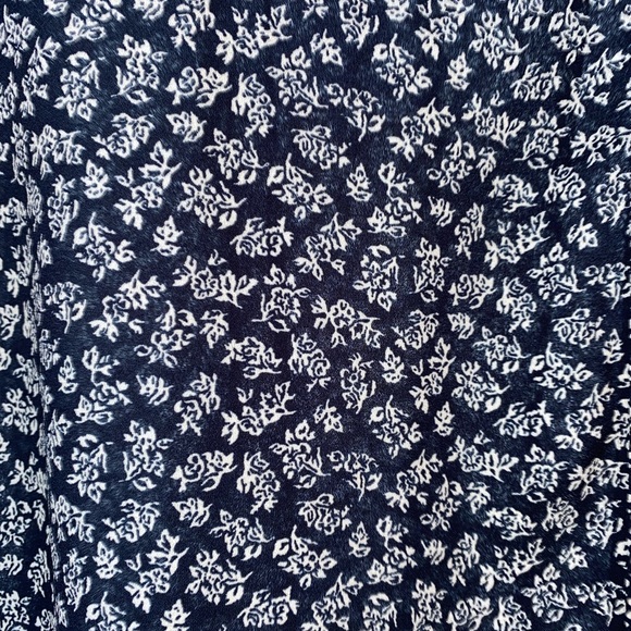 Loft Mixed Floral Split Neck Utility Blouse - Picture 5 of 5